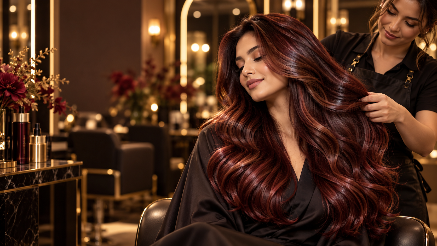 Hair Colour Services at Blush Beauty Salon